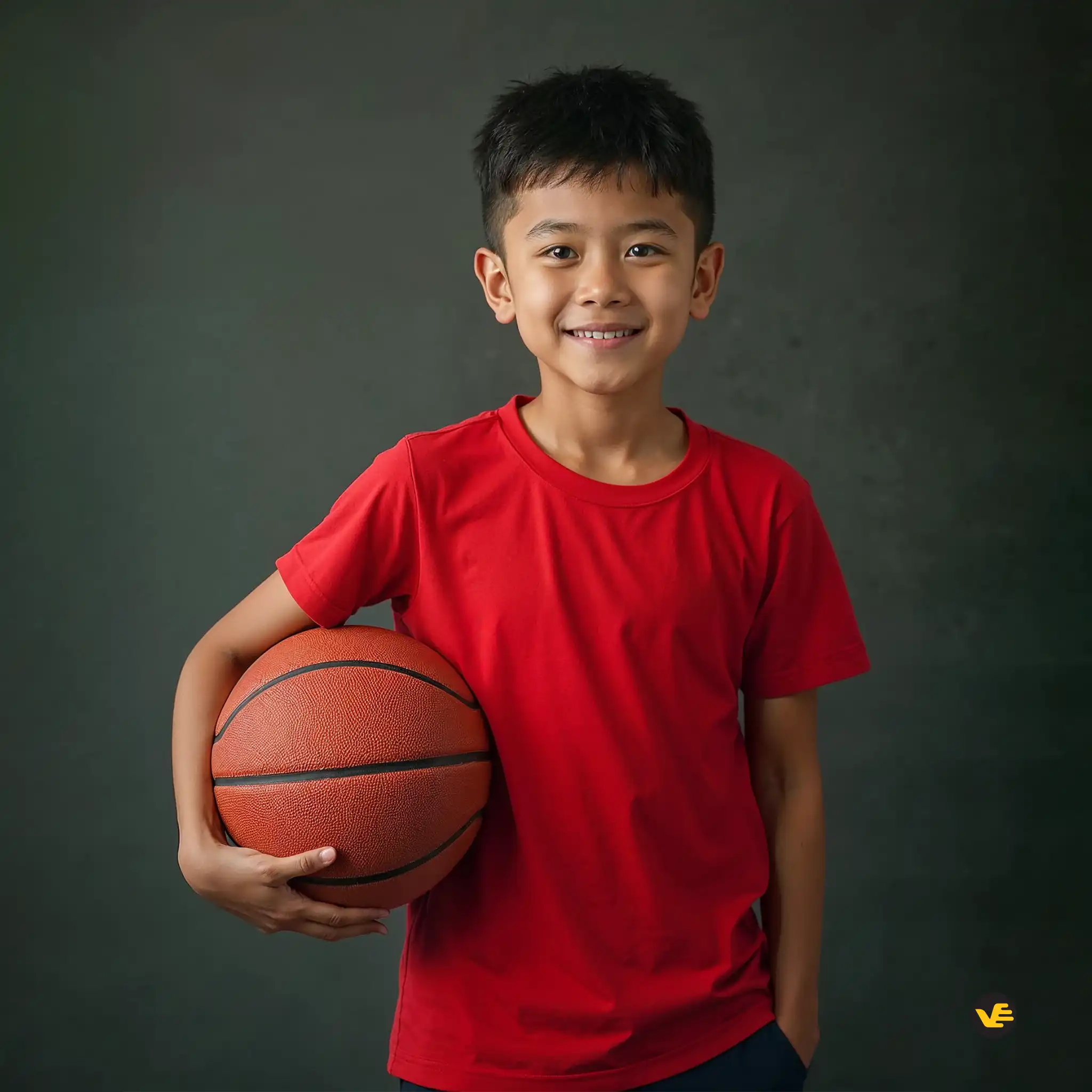 Kaos Anak Lengan Pendek Katun Combed 20s - Image 2