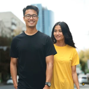 Kaos Dewasa Lengan Pendek Katun Combed 30s